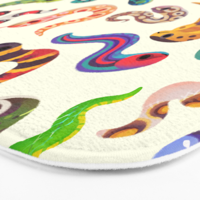 Serpent Day - Bright Bath Mat Gallery Image 3