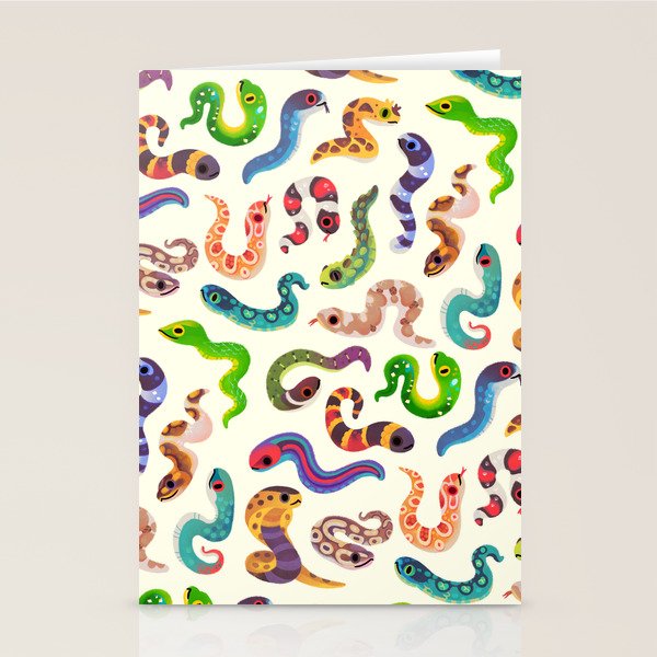 Serpent Day - Bright Stationery Card Gallery Image 2