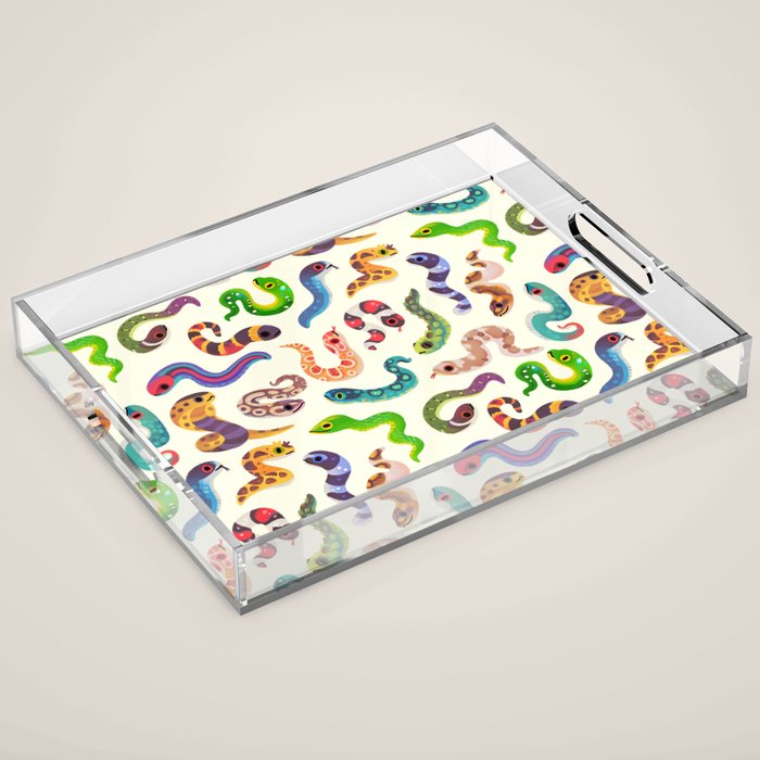 Serpent Day - Bright Acrylic Tray Gallery Image 1