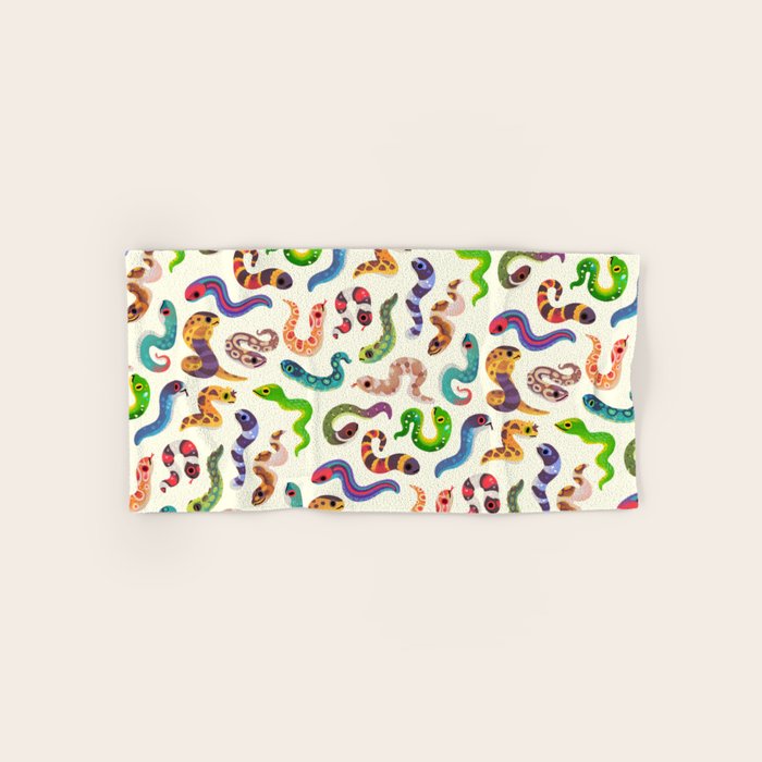 Serpent Day - Bright Bath Towel Gallery Image 1
