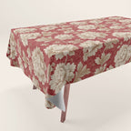 Vintage Floral Elegance Tablecloth Gallery Image 1