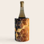 Golden Gradient Cubes Wine Chiller Gallery Image 1