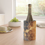 Golden Gradient Cubes Wine Chiller Gallery Image 4