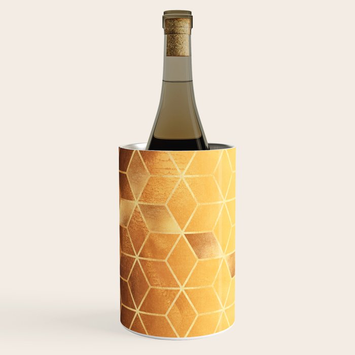 Golden Gradient Cubes Wine Chiller Gallery Image 3