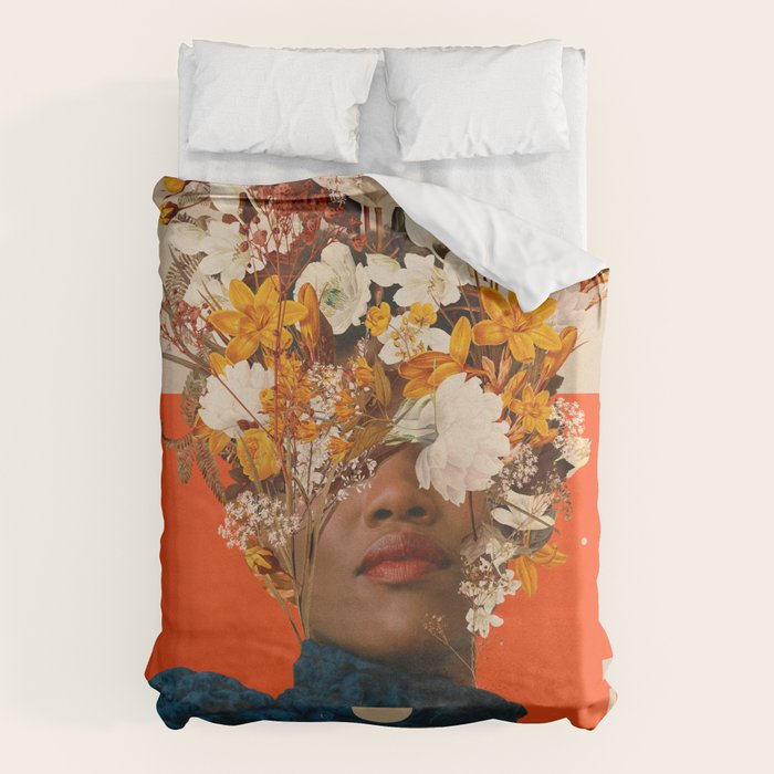 You are my Beige Orange Dreamfield Duvet Cover Gallery Image 1