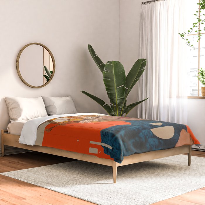 You are my Beige Orange Dreamfield Comforter Gallery Image 2