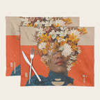 You are my Beige Orange Dreamfield Placemat Gallery Image 1