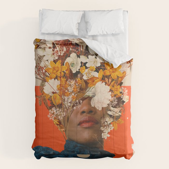 You are my Beige Orange Dreamfield Comforter Gallery Image 6