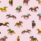 Off to the Horse Races (Pink) Coffee Mug Gallery Image 2