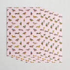 Off to the Horse Races (Pink) Wrapping Paper Gallery Image 3