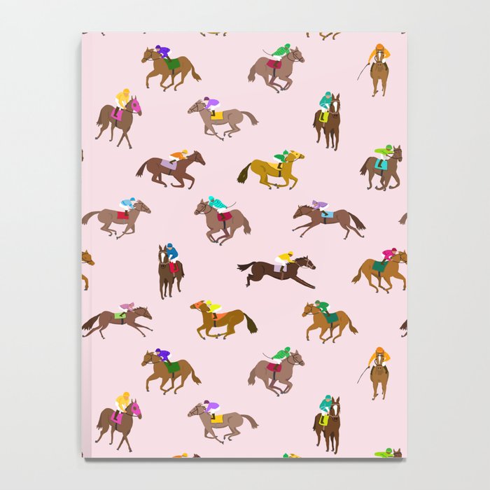 Off to the Horse Races (Pink) Notebook Gallery Image 4