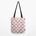 Off to the Horse Races (Pink) Tote Bag Gallery Image 2