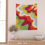 Candy Swirl Wall Tapestry Gallery Image 2