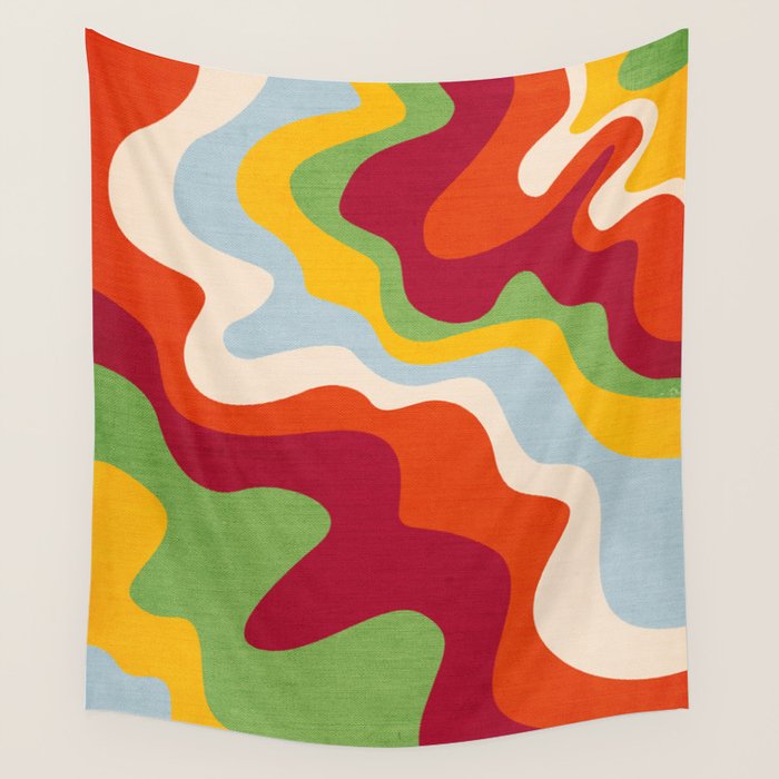 Candy Swirl Wall Tapestry Gallery Image 1