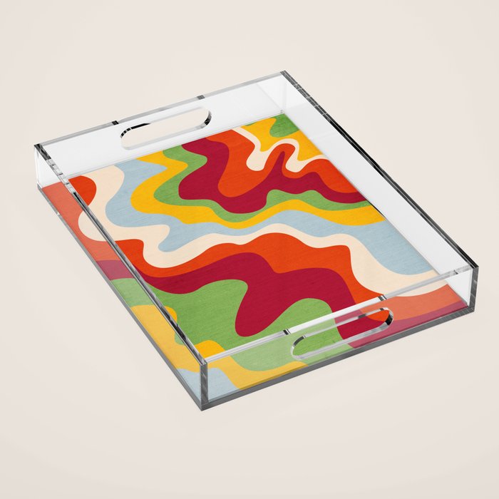 Candy Swirl Acrylic Tray Gallery Image 1