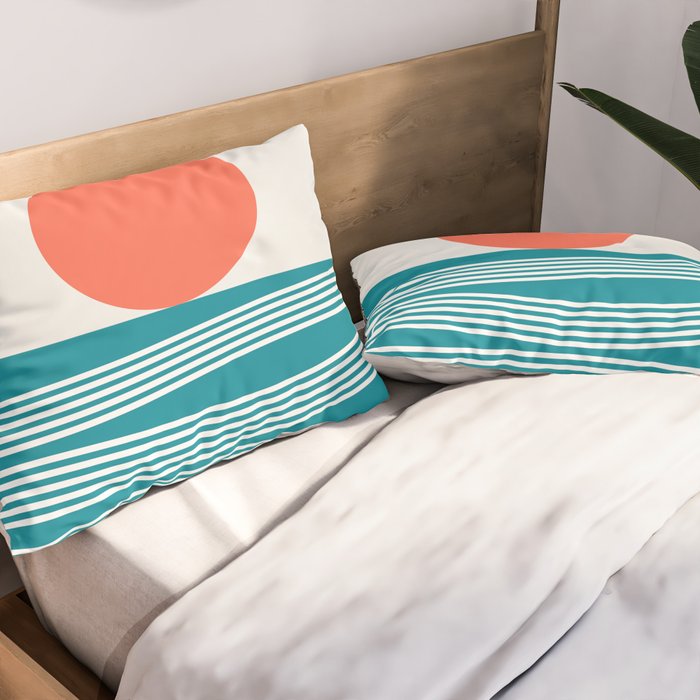 Abstract Landscape 16A Pillow Sham Gallery Image 2