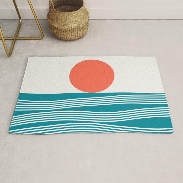 Abstract Landscape 16A Rug Gallery Image 1