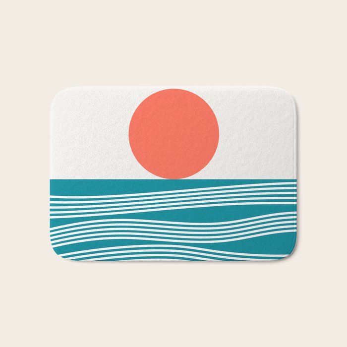 Abstract Landscape 16A Bath Mat Gallery Image 1