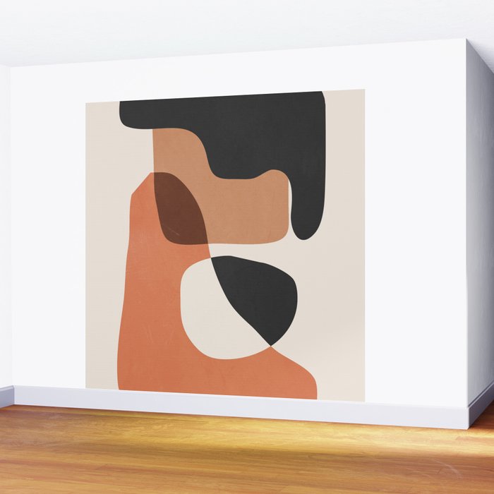 Abstract Shapes 54 Wall Mural Gallery Image 2