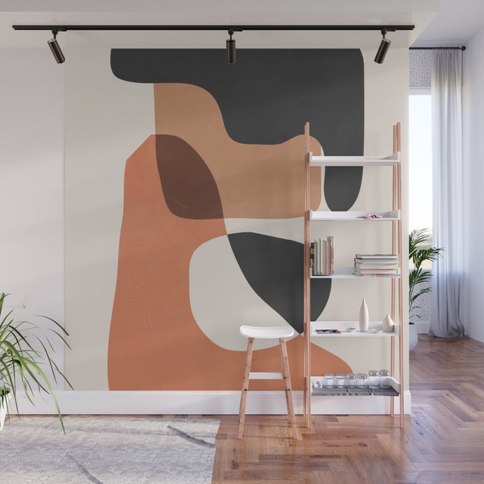 Abstract Shapes 54 Wall Mural Gallery Image 1
