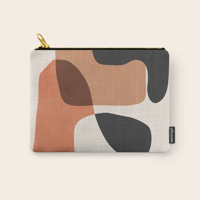 Abstract Shapes 54 Carry All Pouch Gallery Image 1