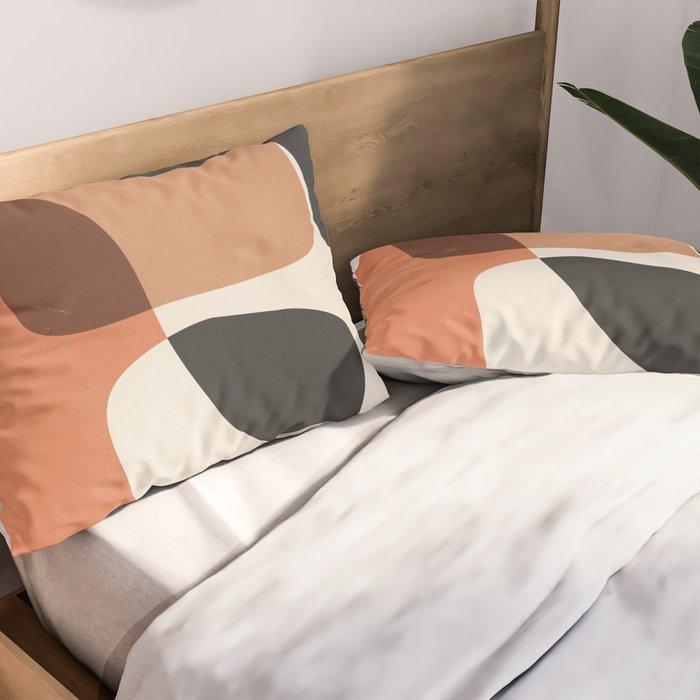Abstract Shapes 54 Pillow Sham Gallery Image 2