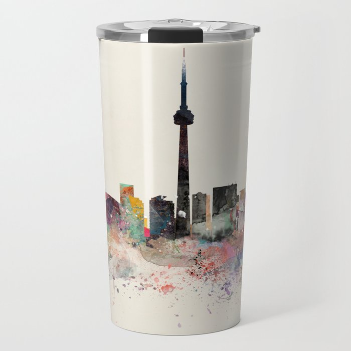 toronto skyline Travel Mug Gallery Image 1
