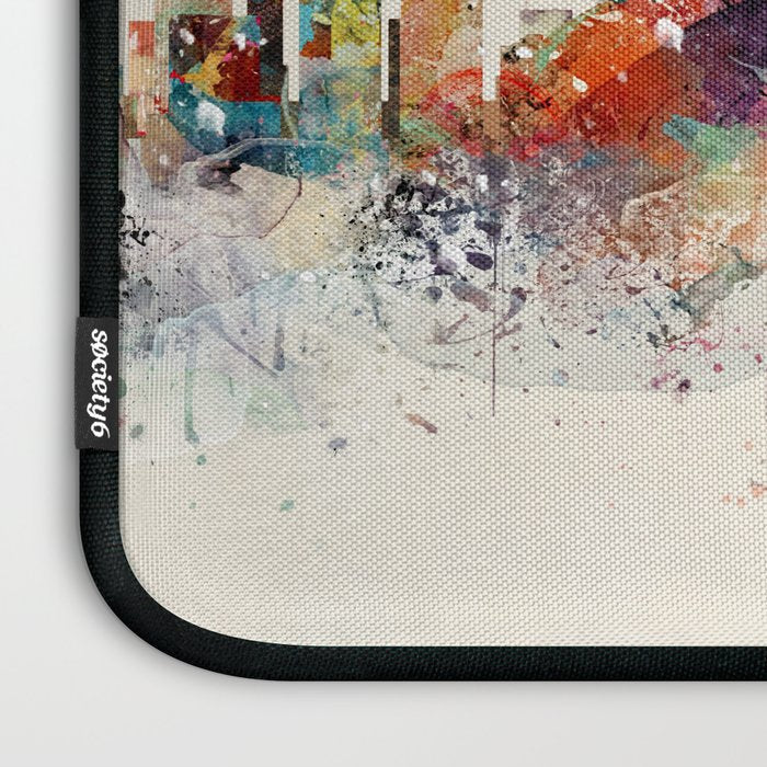 toronto skyline Laptop Sleeve Gallery Image 3