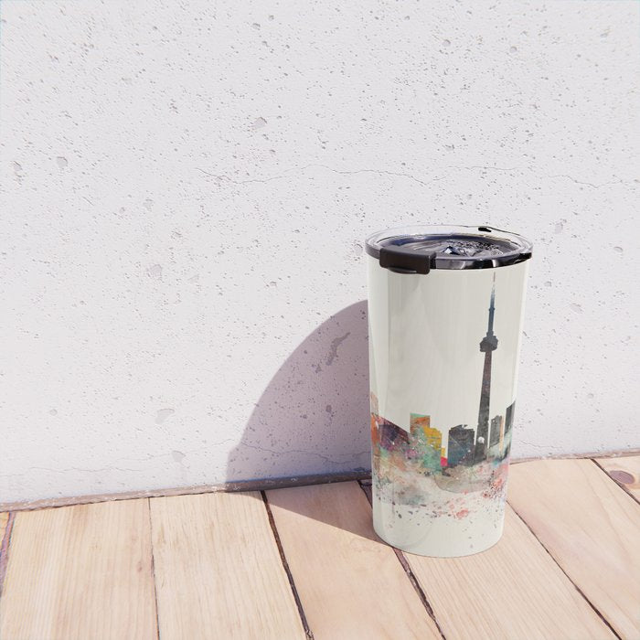 toronto skyline Travel Mug Gallery Image 4