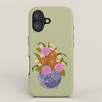 1970s Disco Ball Flower Pot  iPhone Case Gallery Image 1