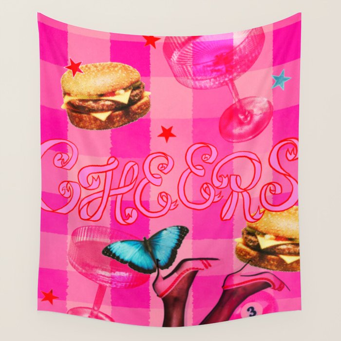 Pink Pony Wall Tapestry Gallery Image 4
