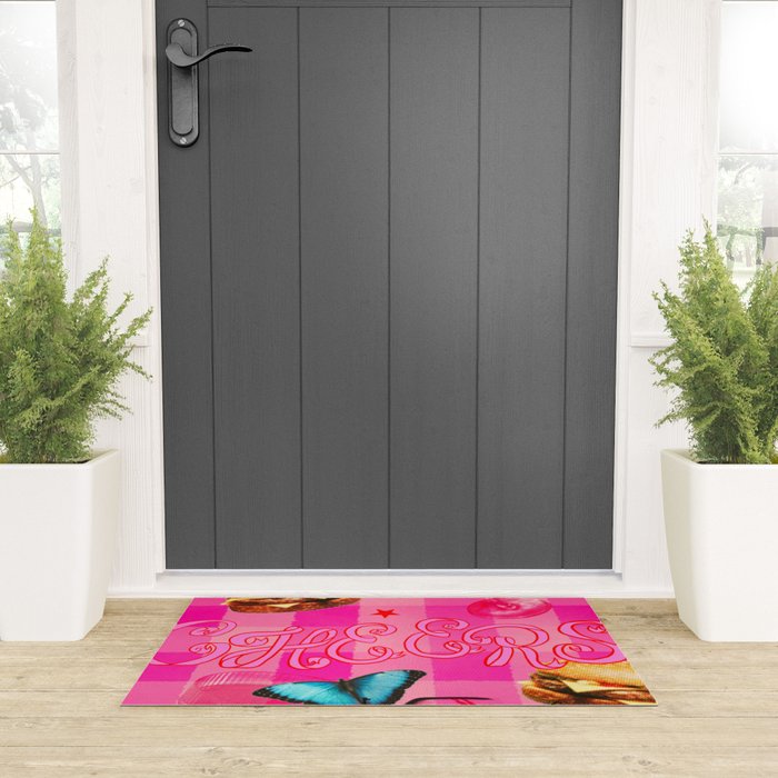 Pink Pony Welcome Mat Gallery Image 3