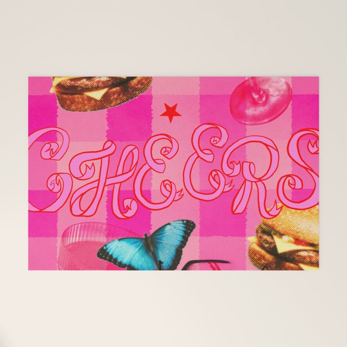 Pink Pony Welcome Mat Gallery Image 1