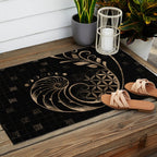 Golden Ratio - Sacred Geometry Ornament Outdoor Rug Gallery Image 2