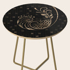 Golden Ratio - Sacred Geometry Ornament Side Table Gallery Image 2