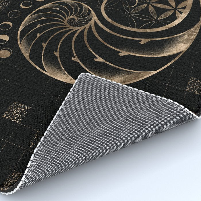 Golden Ratio - Sacred Geometry Ornament Rug Gallery Image 4