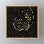 Golden Ratio - Sacred Geometry Ornament Mini Art Print Gallery Image 1