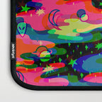 Psychedelic 3D Alien Print Laptop Sleeve Gallery Image 3