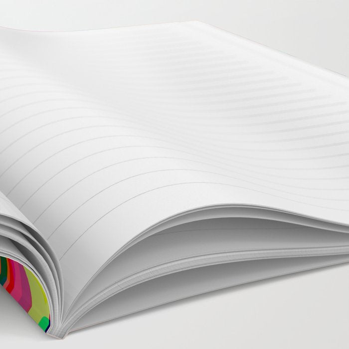 Psychedelic 3D Alien Print Notebook Gallery Image 2