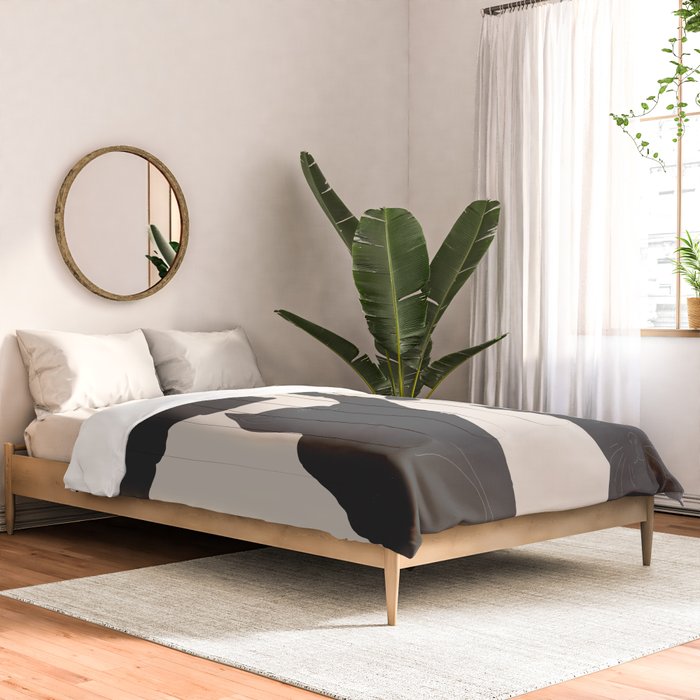 The Abstract Black Cats Comforter Gallery Image 2