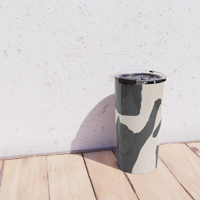 The Abstract Black Cats Travel Mug Gallery Image 4