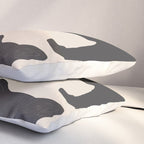 The Abstract Black Cats Pillow Sham Gallery Image 3