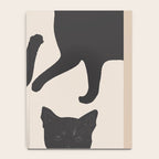 The Abstract Black Cats Notebook Gallery Image 4