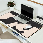 The Abstract Black Cats Desk Mat Gallery Image 2