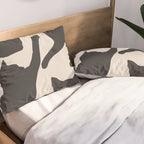 The Abstract Black Cats Pillow Sham Gallery Image 2