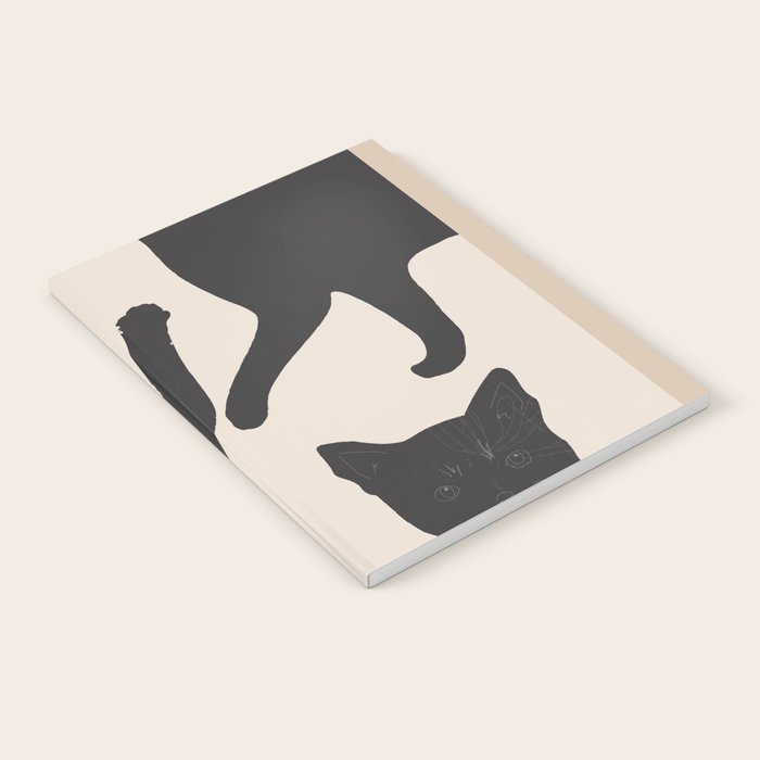 The Abstract Black Cats Notebook Gallery Image 2