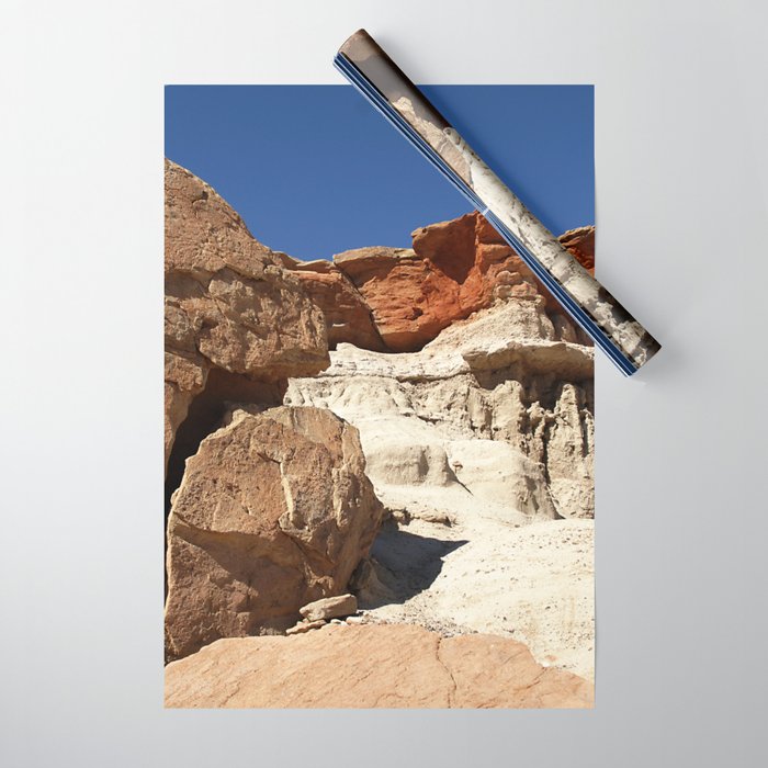 The Majestic Beauty Of Rugged Red Rock Canyon Wrapping Paper Gallery Image 1