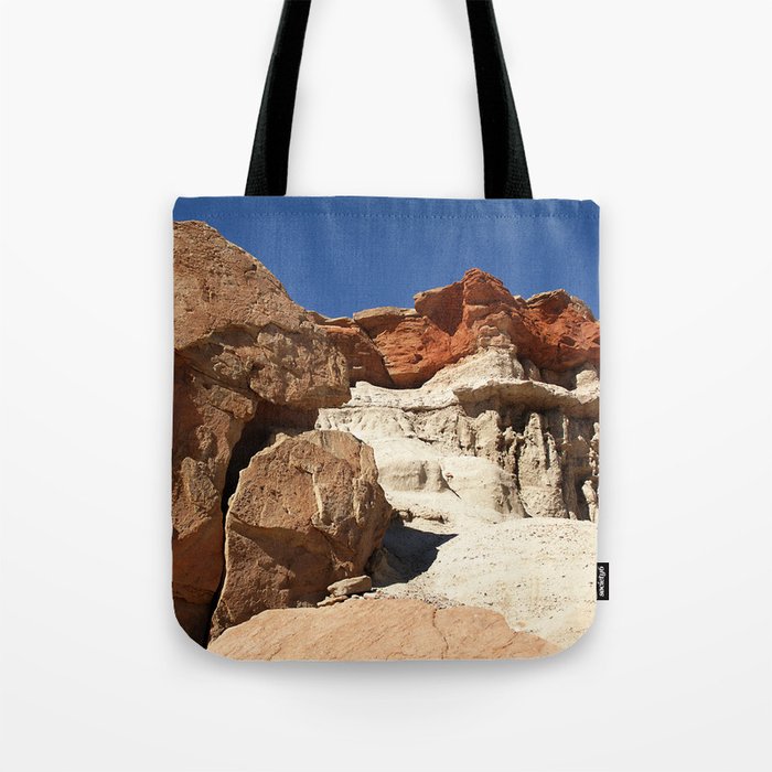 The Majestic Beauty Of Rugged Red Rock Canyon Tote Bag Gallery Image 1