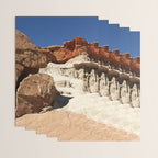 The Majestic Beauty Of Rugged Red Rock Canyon Wrapping Paper Gallery Image 3