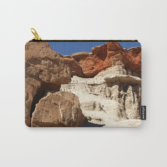 The Majestic Beauty Of Rugged Red Rock Canyon Carry All Pouch Gallery Image 1